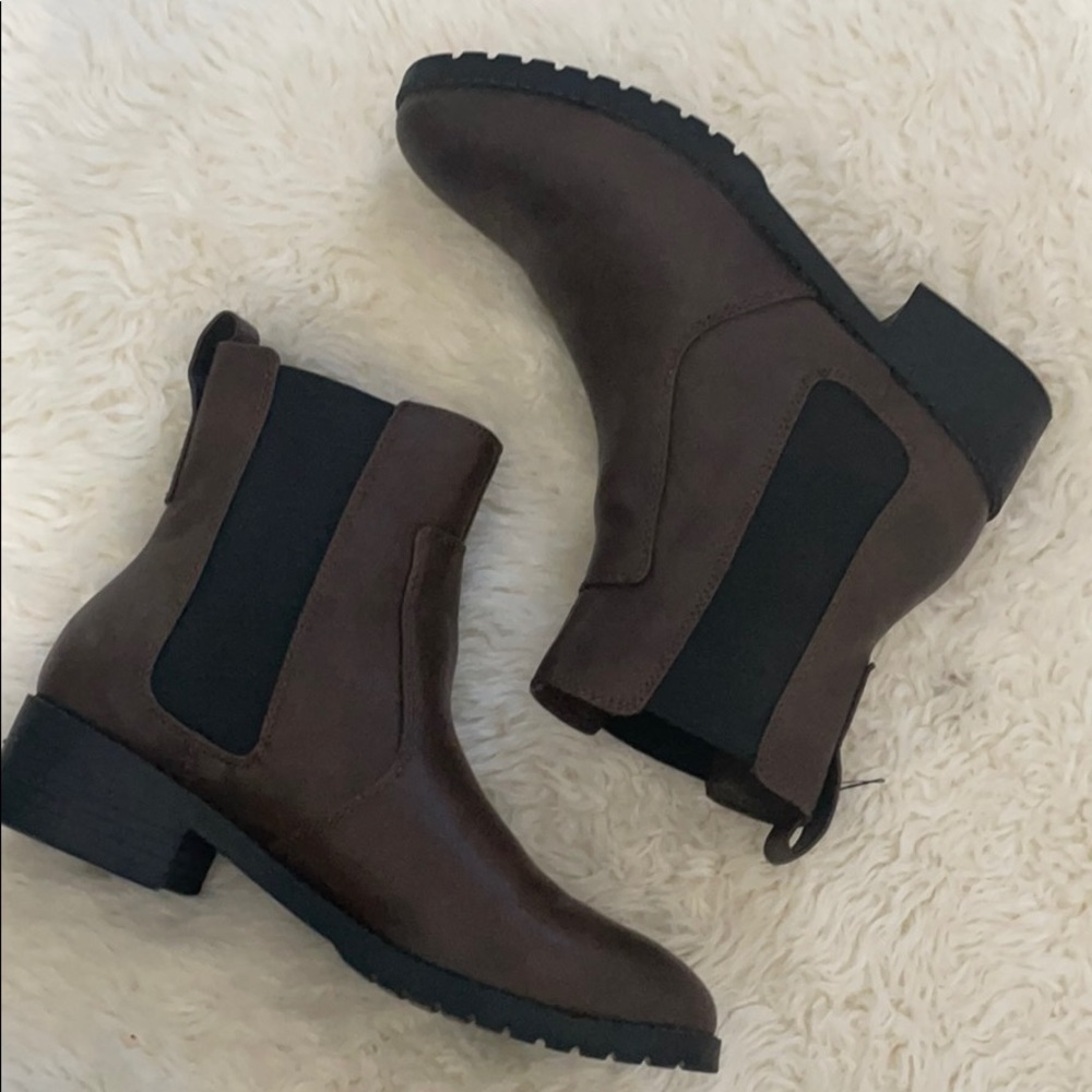 H&M ankle boots brown Chelsea boots sz 36